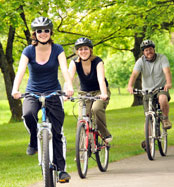 Take Action - Adults Riding Bicycles